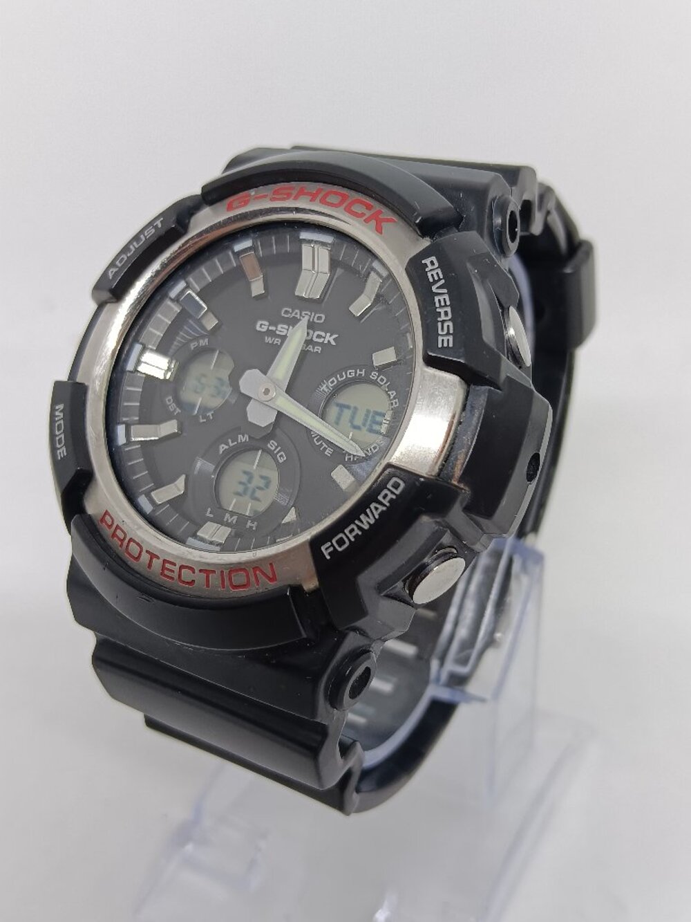 Casio G-Shock GAS-100-1A [5445] Men's Tough Solar Ana-Dig Multifunction Watch